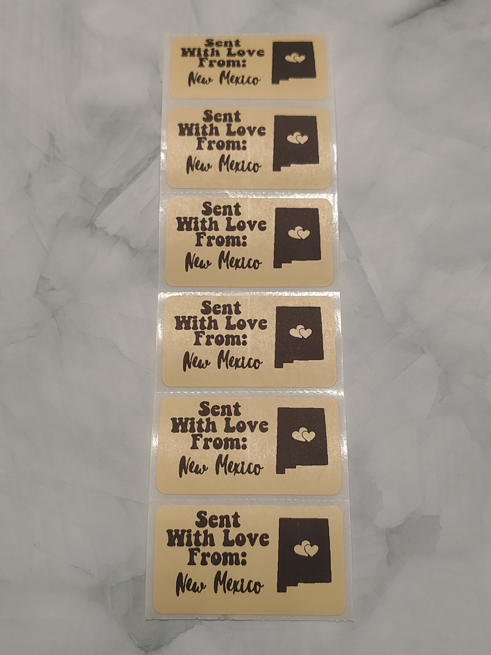 💙100 New Mexico- Shipping Labels Thermal Packaging Stickers 2.25"x1.25"💙